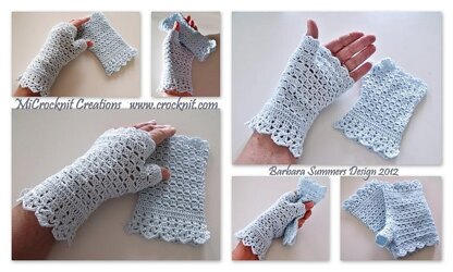 Crochet Mittens EDWARDIAN