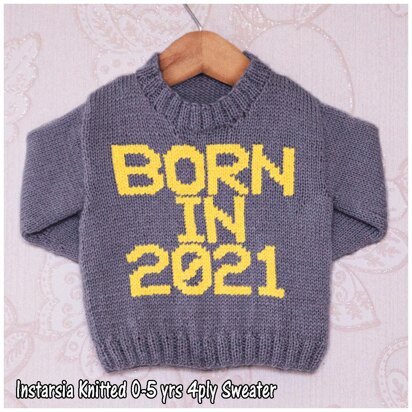 Intarsia - Born in 2021 - Chart only
