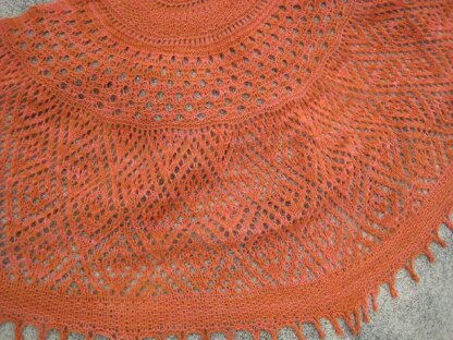 Spice Trade Shawl