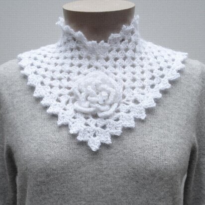 Flower Square Collar - PA-124e