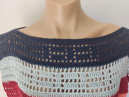 Filet Crochet Summer Dress