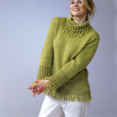 Ladies’ Sweater in Schachenmayr Merino Extrafine 120 - 5950 - Downloadable PDF