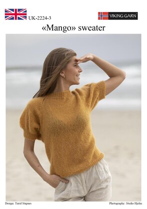 Mango Sweater in Viking of Norway Kid Silk - Downloadable PDF