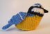 Blue Tit Bird Creme Egg Chocolate Cover