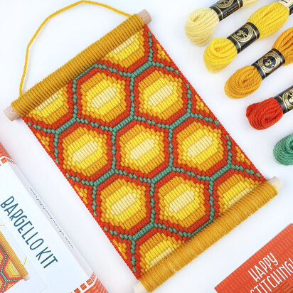 Oh Sew Bootiful Honeycomb Wall Hanging Bargello Kit