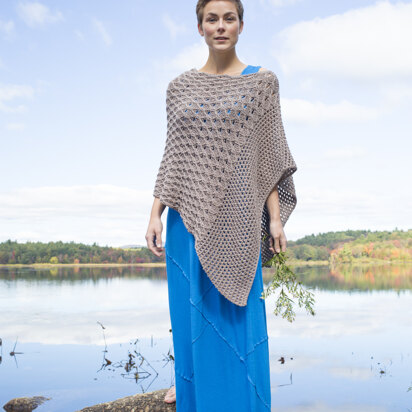 Scarlet Sage Poncho in Berroco Maya - 340-2 - Downloadable PDF