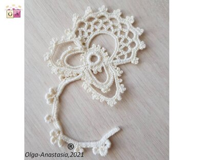 Antique flower crochet