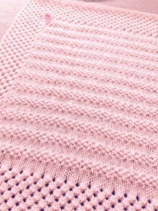 *MARY ROSE* baby blanket pattern