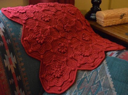 Orleans Matelassé Afghan