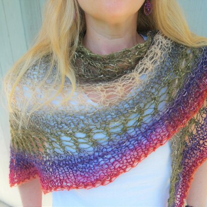 Mystical Aura Shawl