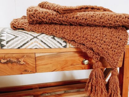 Spiced Cider Throw Blanket