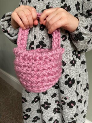 Chunky Woven Easter Basket