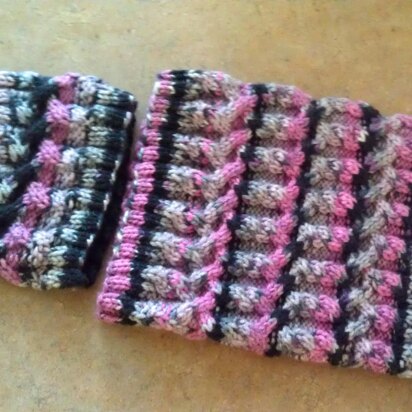 Tiny Twists Cocoon and Hat Set - knitting pattern