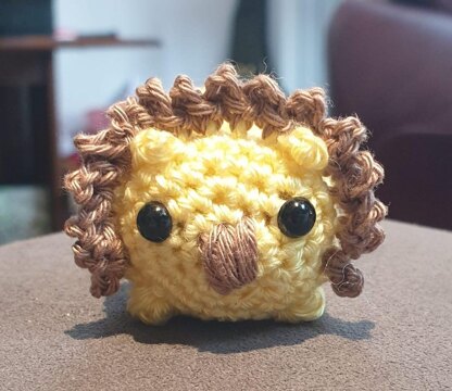 Crochet lion