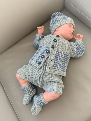 "Nathan" 4 piece set - Reborn doll sizes