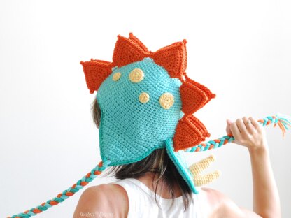 Spiky the Stegosaurus Dinosaur Hat