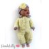 Sweet lemon baby dolls onesie