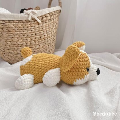 Corgi, Amigurumi Dog Puppy