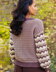 Una Zig Zag Sleeve Jumper  in Fable Brushed Aran