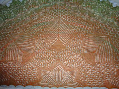 Home on the Range Lace Shawl