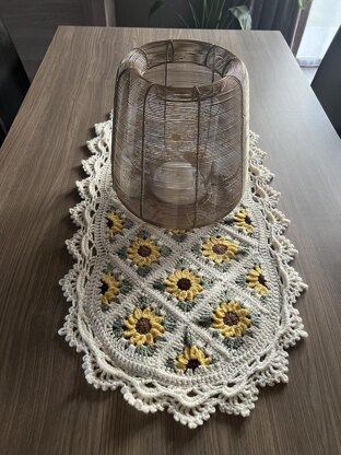 Sunflower Table Runner