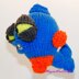 Ludvig the piranha - Magicalknit design