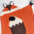 Hooded Woodland Fox Blanket