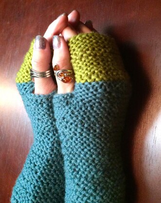 Block Top Mitts