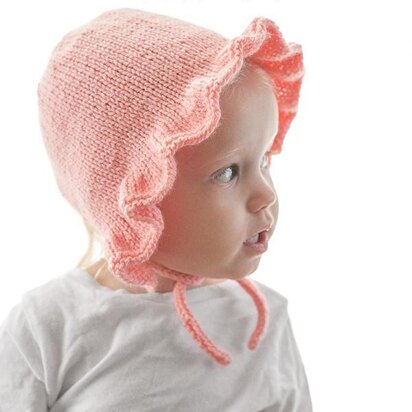 Ruffle Bonnet