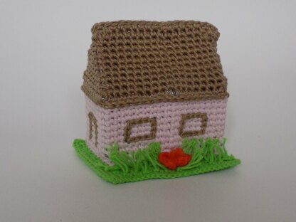 Crochet Amigurumi Toy House for Home Decor