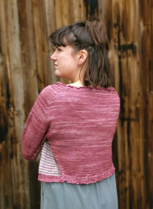 Turnabout Sweater by Francesca Hughes - Sweater Knitting Pattern For ...