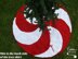 Peppermint Swirl Christmas Tree Skirt