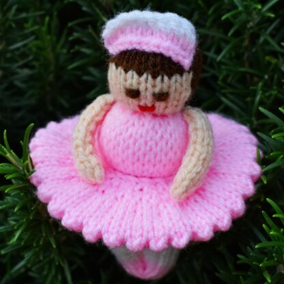 Charlotte the Ballerina Doll Knitting Pattern - Toy Knitting Pattern.