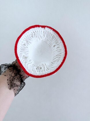 Fly Agaric mushrooms crochet penis