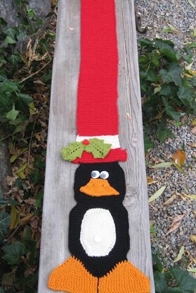 Celebrate the Season with Pengy, Scarf
