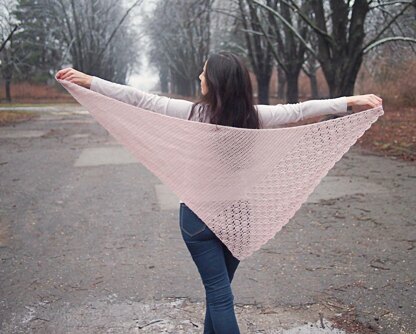 Mellow Sunday shawl