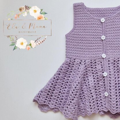 Clemantis Crochet Baby Dress