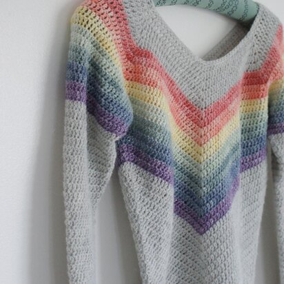 Rainbow Smiles Sweater