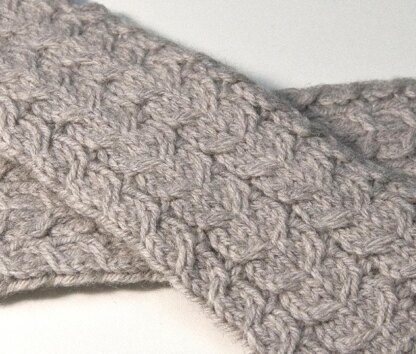 Cabled Fingerless Gloves