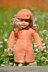 Peach Flower Doll Set