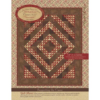 Moda Fabrics Circa 1852 Quilt - Downloadable PDF