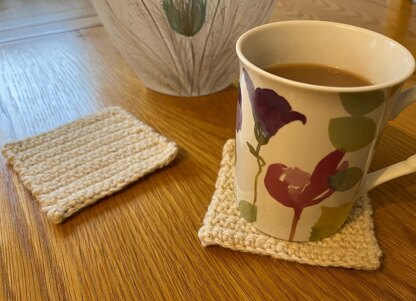 Oatmeal crochet Coasters