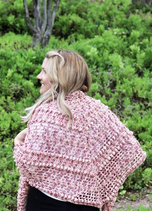 Rose Petal Shawl