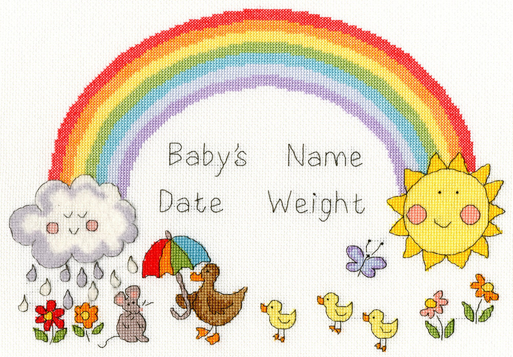 Baby cross stitch deals kits