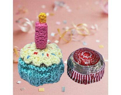 Birthday Cupcake choc cover