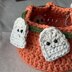 Halloween Pumpkin Bag of Ghosts