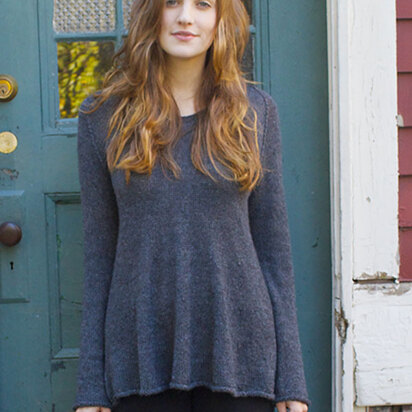 Graphite Pullover in Berroco Folio DK