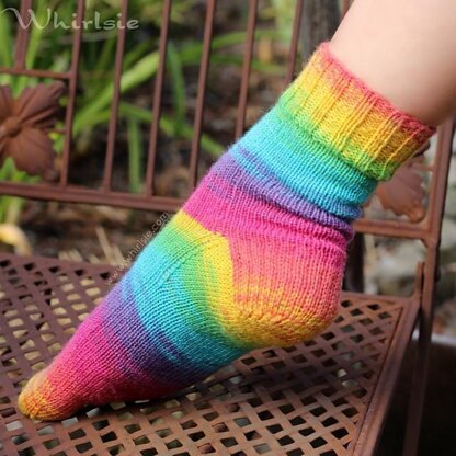 Whirlsie's Vanilla Socks