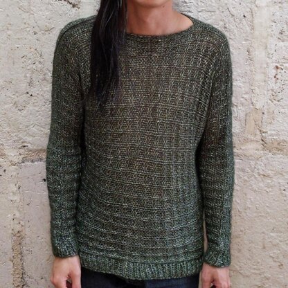 Woven Palm Sweater