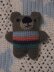 Crochet Teddy Rattle